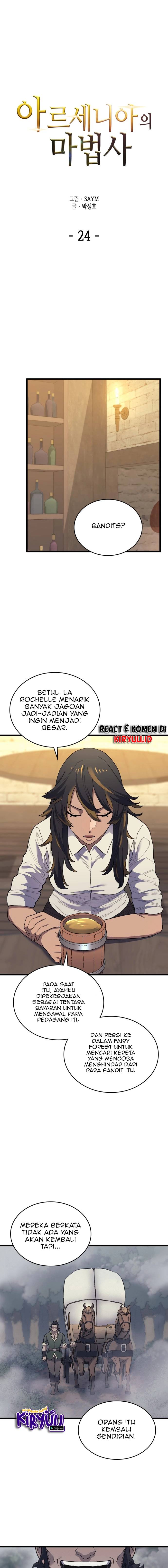 Wizard of Arsenia Chapter 24 Bahasa Indonesia